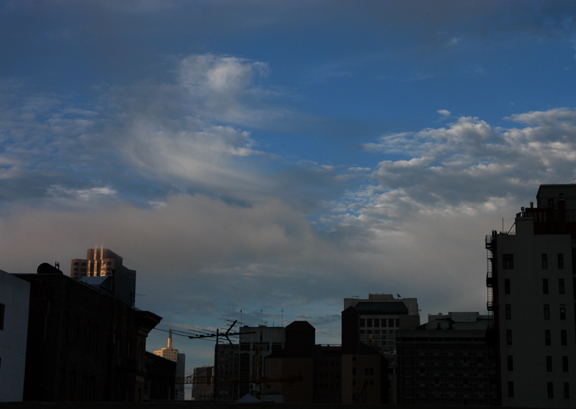 Man in Clouds