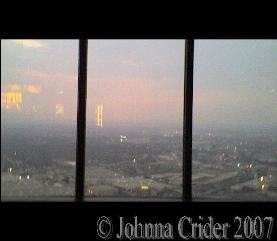 View of Atlanta from 73 stories up