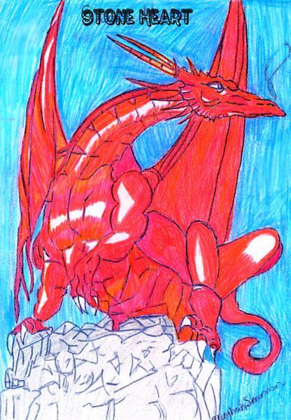 stone heart dragon