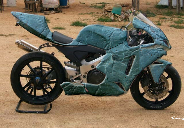 Bike of stone