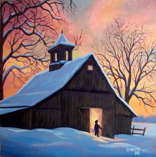winter Barn