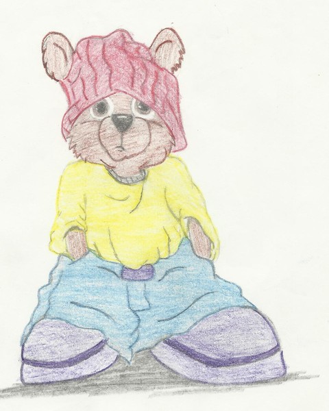 bear in the hood