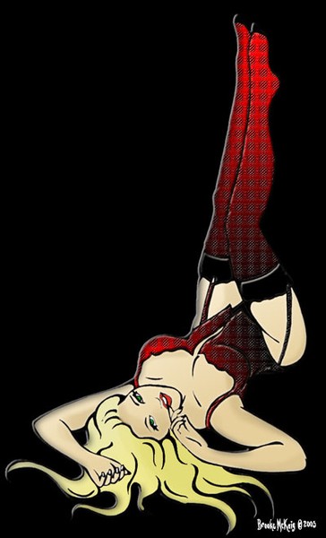 Red Leggings