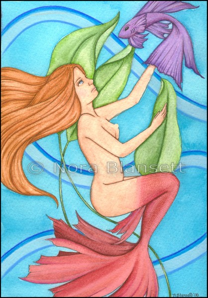 Mermaid in Current
