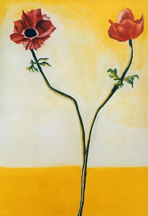 abstract background of flowers paintings by raphael perez flower painting artworks