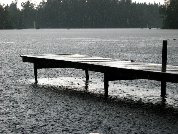heavy rain