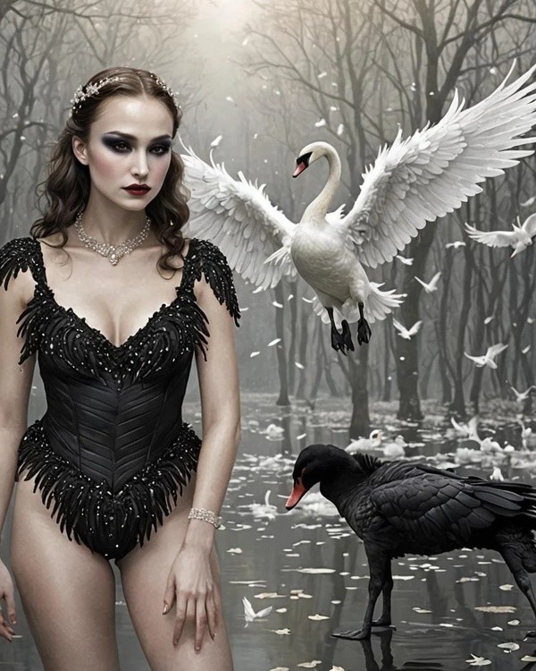 Black Swan Lady #1 