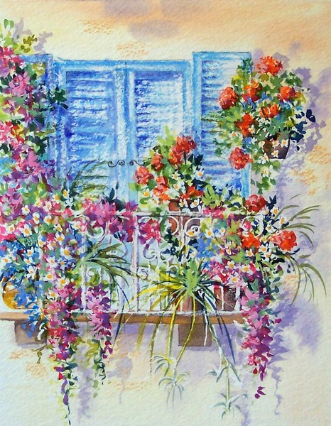 Summer balcony