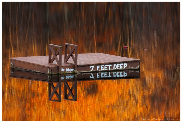 7 feet deep