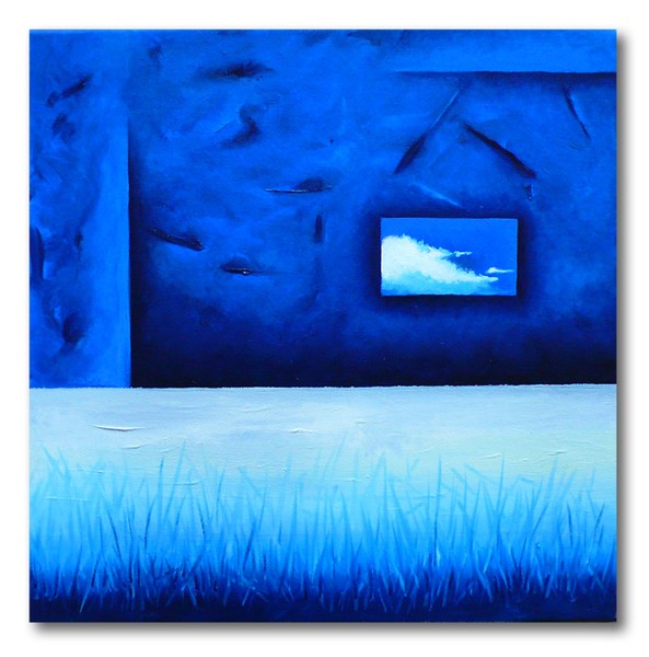 Blue landscape