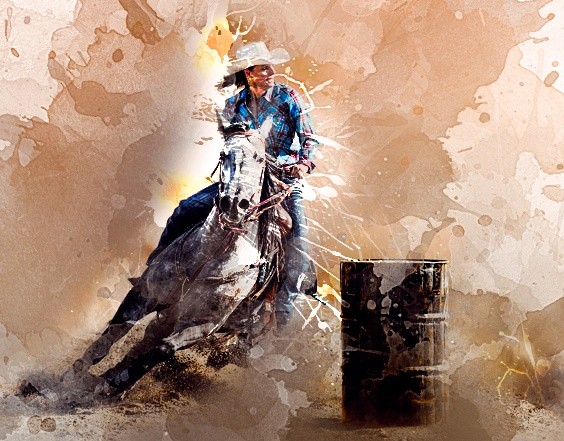 01 - barrel racer - impress