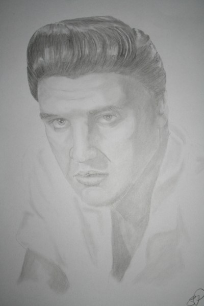 A young Elvis