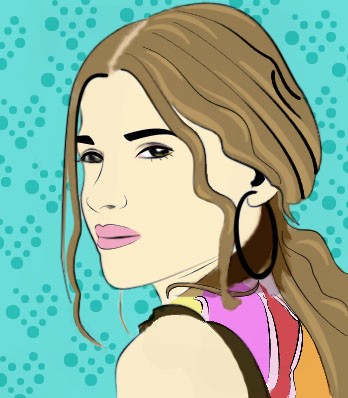 nelly furtado line art