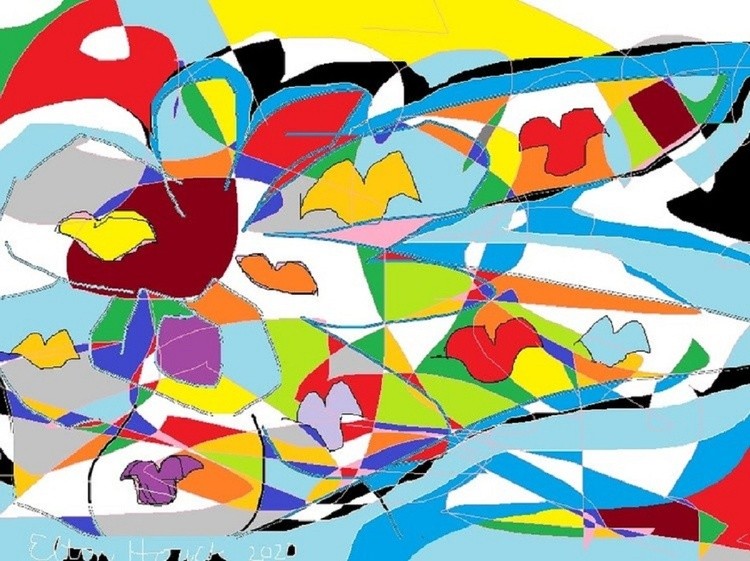 Love me--LOVE MY FAMILY!....(C) 2020...ELTON HOUCK digital art..