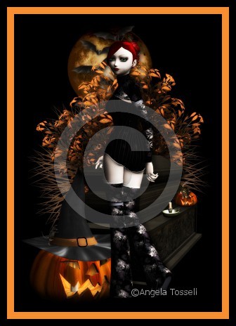 Anita At Halloween