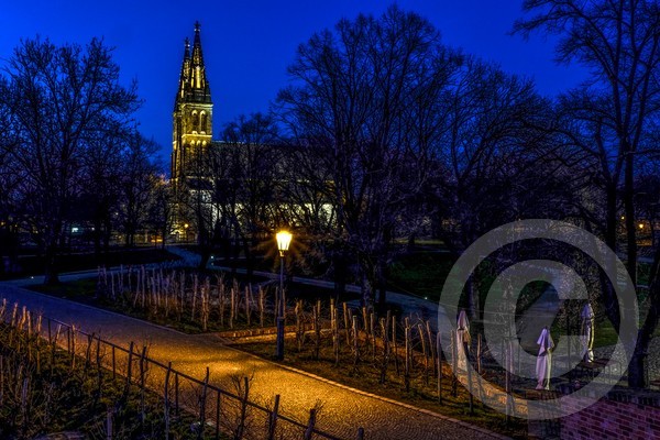 Prague by night