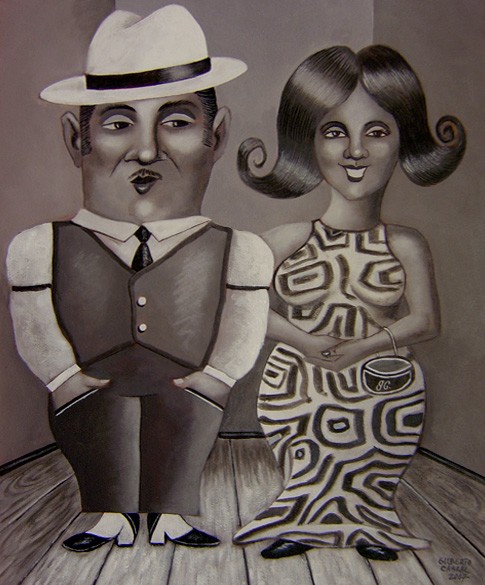 Black and White