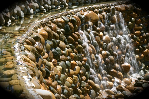 Let the water fall...