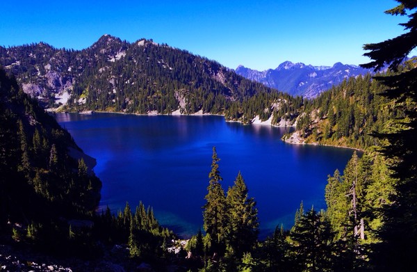 Snow lake