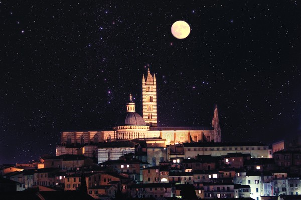Siena by night