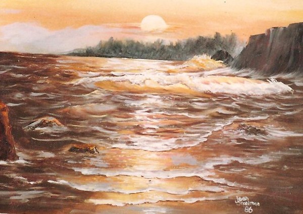 Golden Sunset Surf