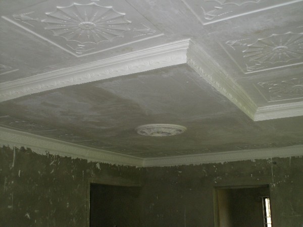 pop ceiling for  sitting rooms