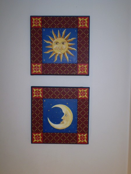 Day and Night(set 2 paintins)