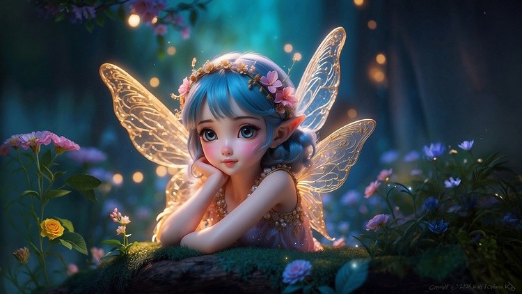 Blue Hair Fairy