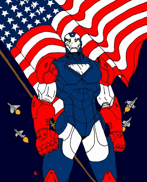 Iron Man aka Iron Patriot