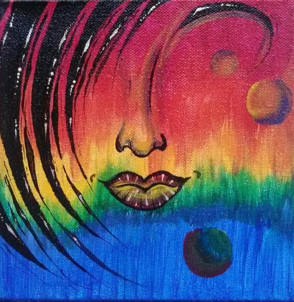 Abstract Facial 5