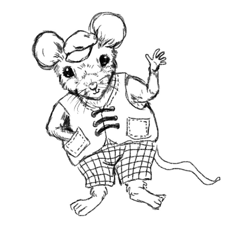 little mouse sketch