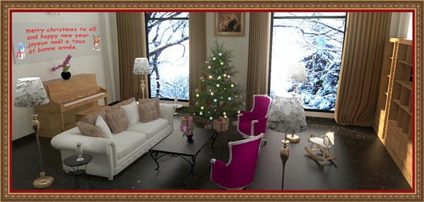 merry xmas/joyeux noêl