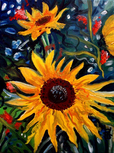 Sunflower Golden Burst