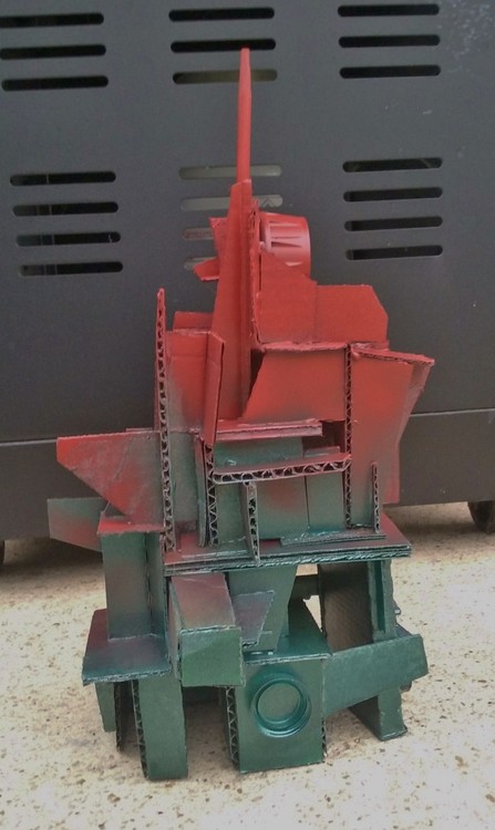 Short Red Green