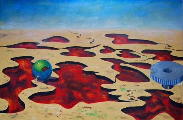 Holes in the ground