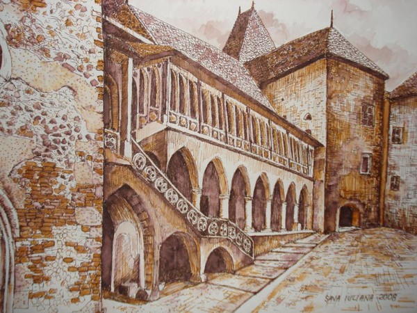 Old castle from Hunedoara