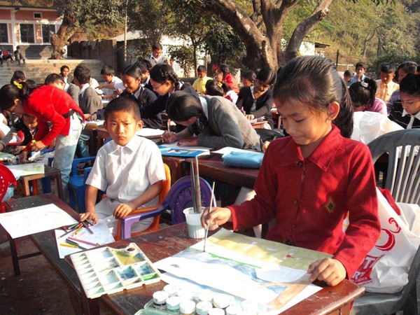 Environmental Children artworkshop & compt. 2010
