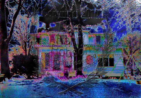 Christmas House Art h