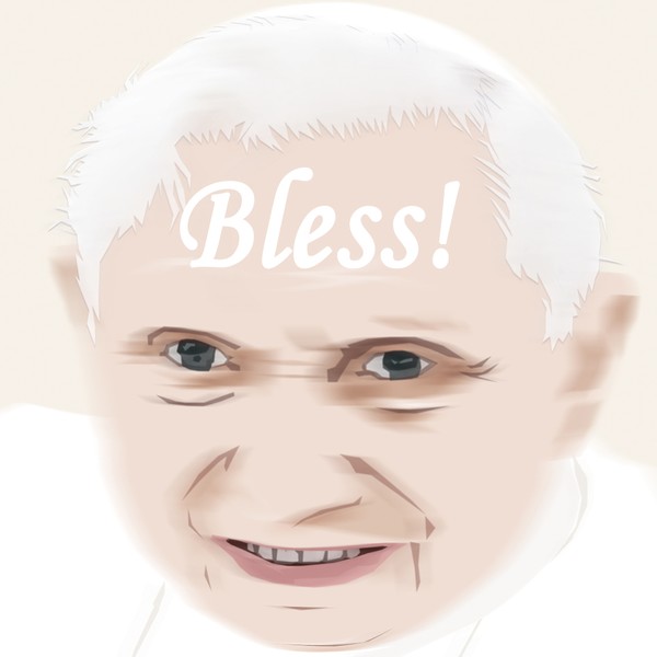 The Pope resigns