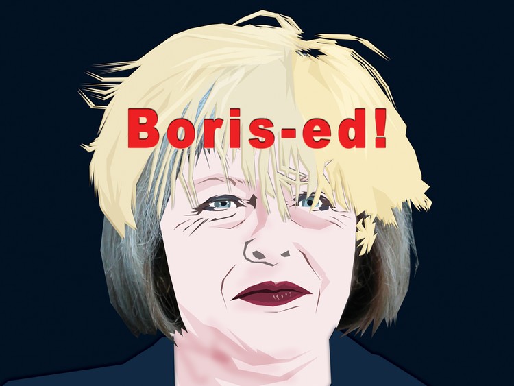 Theresa May by Daniel Morgenstern