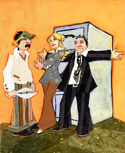 executives are putting the scissors away