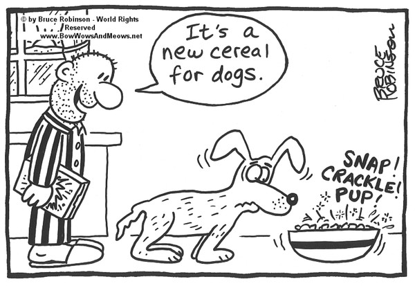 BOW WOWS & MEOWS® DOG Cartoon -