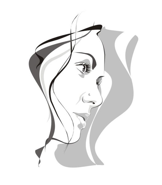 vector portrait