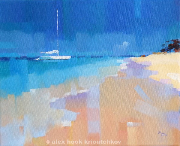 The sound of Paradise / 92x73cm