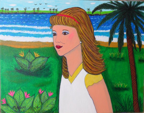 Girl on Beach