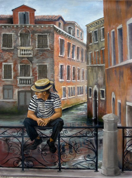 Gondolier on Break
