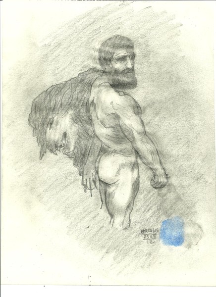 Hercules and Nemean lion