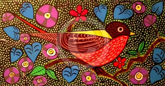 Bird on a branch