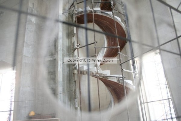 Construction in the Sagrada