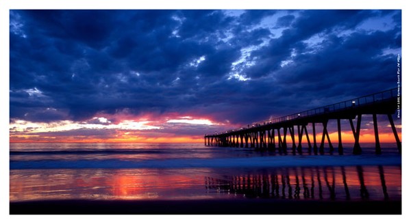 Hermosa Beach, Ca. Pier 11-21-05 sunset